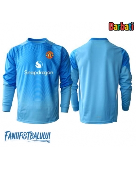 Manchester United Portarii Tricou Fotbal Replică 2025-26 Barbati Acasa Mâneci Lungi